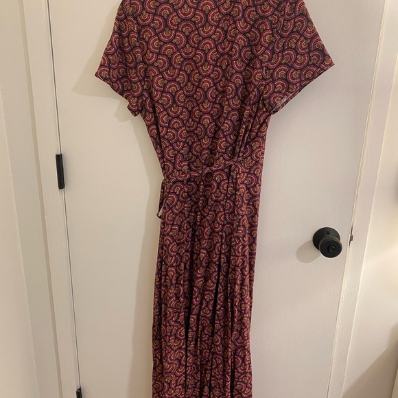 Marine Layer Pink Buttoned Midi Sundress - Picture 5 of 5